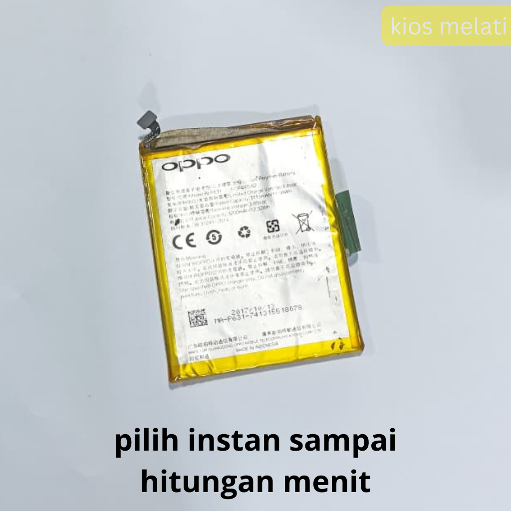 Baterai Hp Oppo F5 Copotan Ori 100%