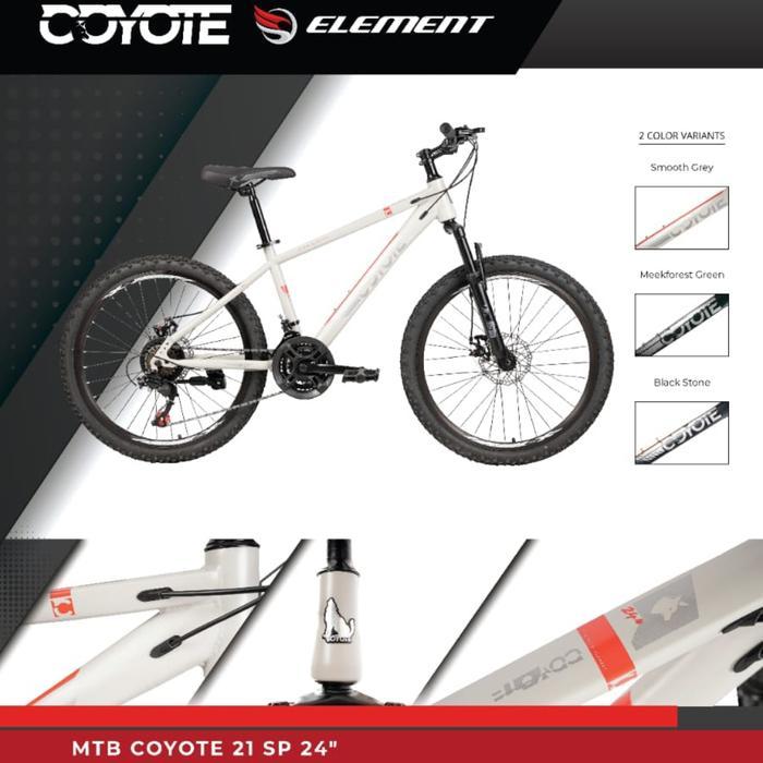 SEPEDA GUNUNG MTB 24 INCH ELEMENT COYOTE SEPEDA GUNUNG 24 INCH UNTUK DEWASA