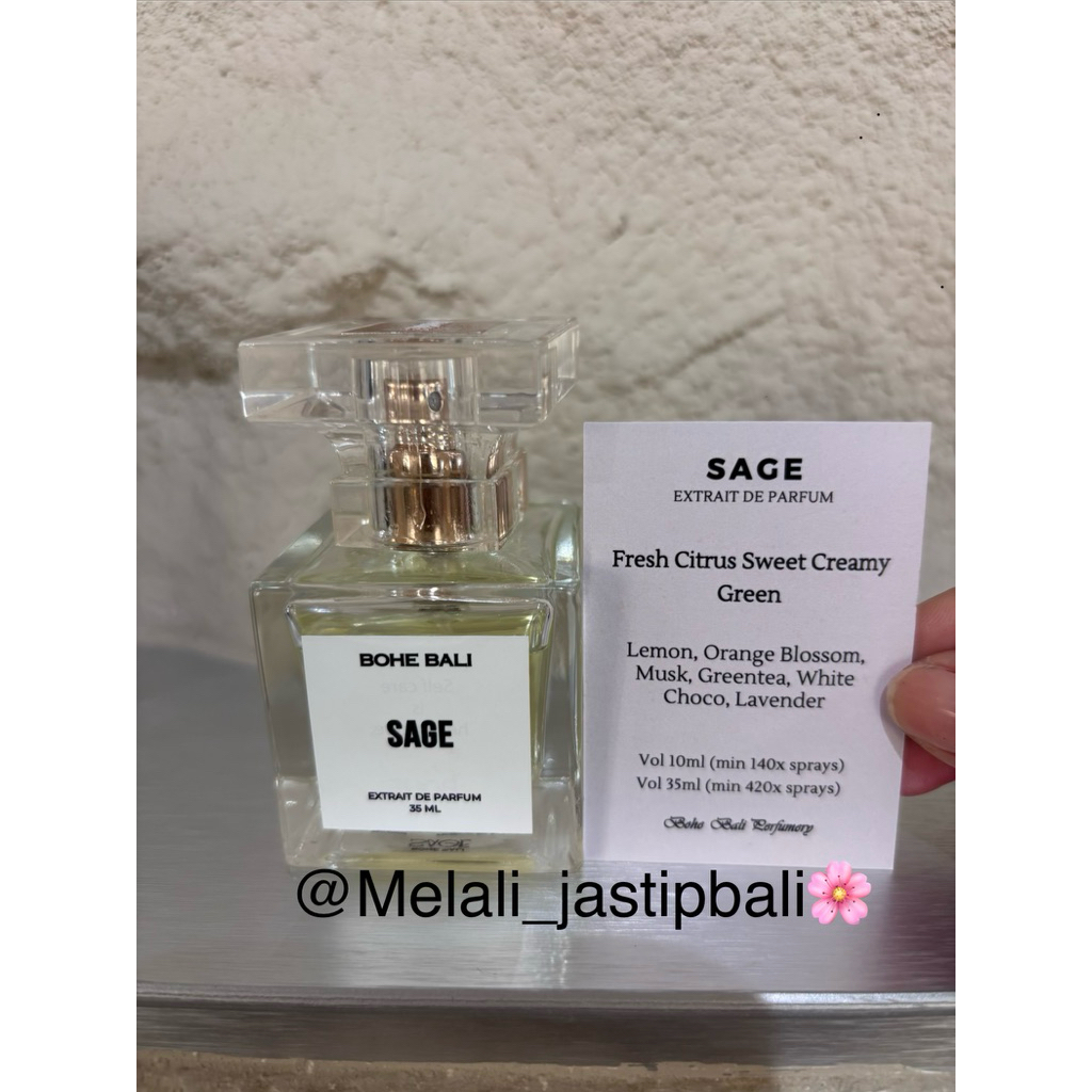 JASTIP PARFUM BOHE BALI- SAGE- EXTRAIT DE PARFUM