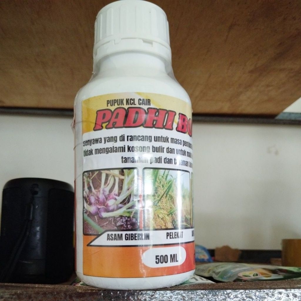 PUPUK KCL CAIR Super Kalium Tinggi - Booster Padi Bernas & Bobot - Penambah Berat Gabah Anti Rebah 5
