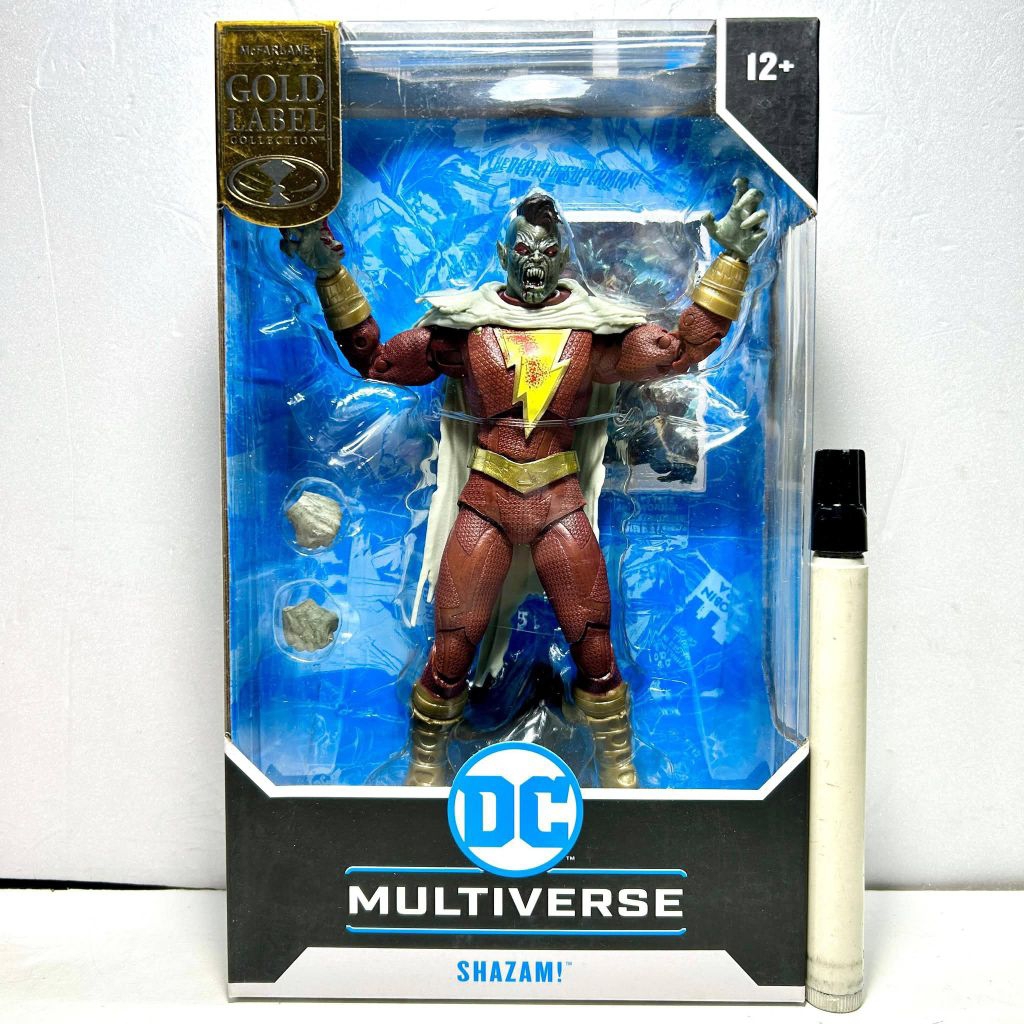 mainan action figure mcfarlane shazam DV vs vampirestinggi sekitar 7 inch
dc multiverse

artikulasi
