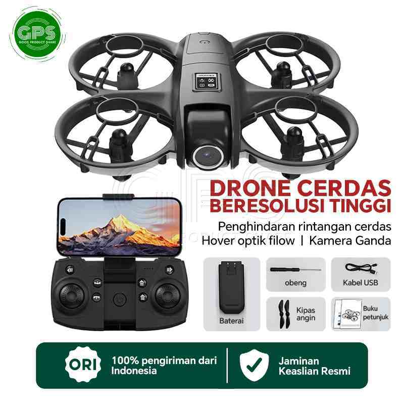 NEW RC Profesional Drone 360 Kamera Ganda HD Jarak Jauh Fotografi Udara Hindar Rintangan Otomatis
