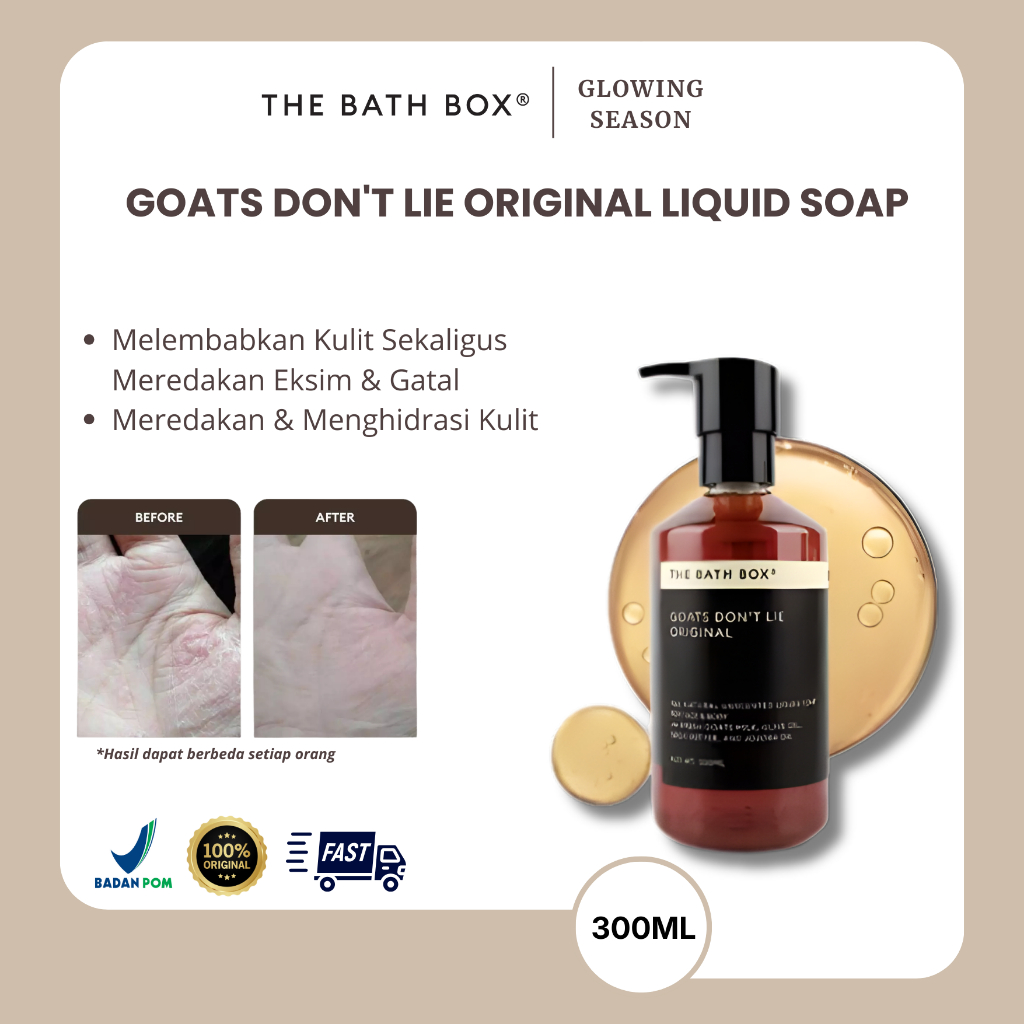 The Bath Box Goats Don't Lie Original 300ml