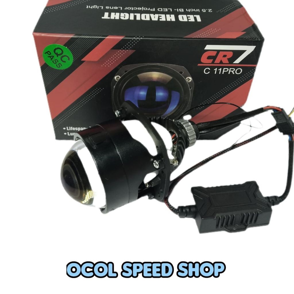 BILED CR7 C995 Original Biled 2,5inc /lampu biled semua motor