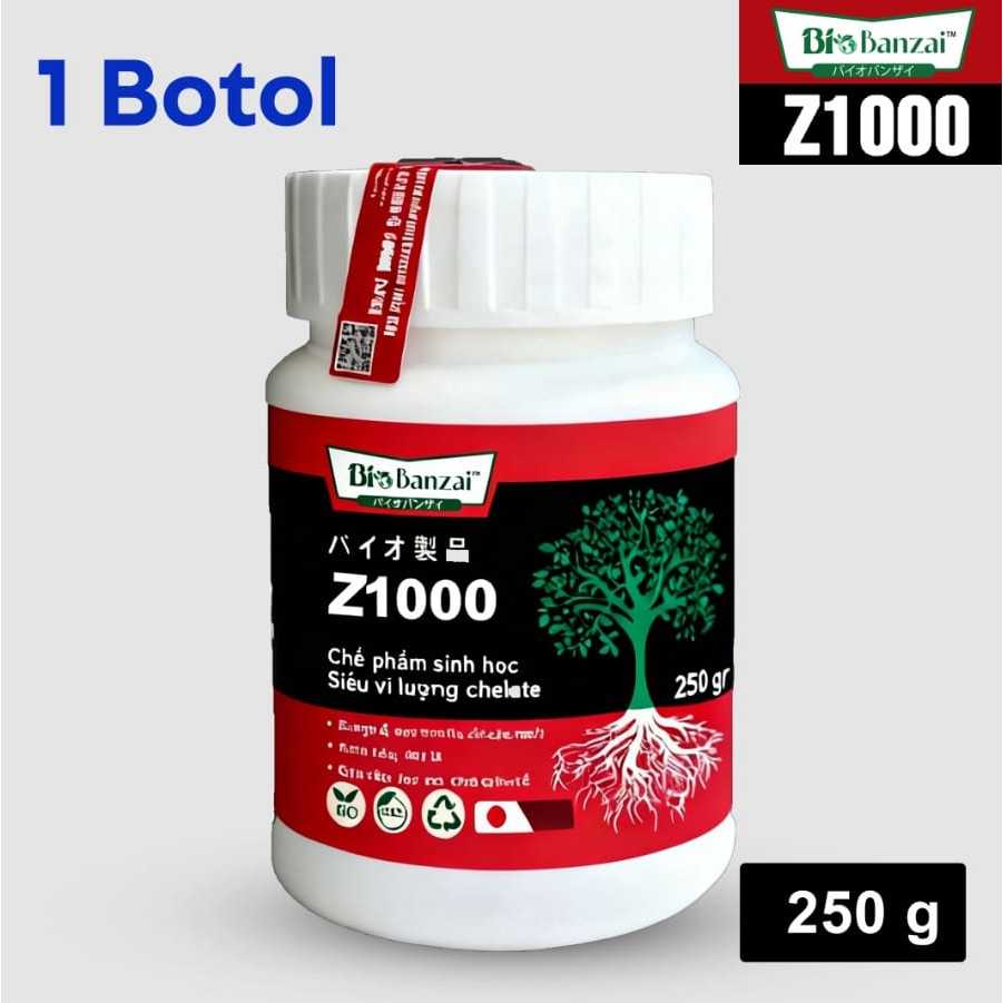 ORIGINAL BIO BANZAI Z1000 Japan kemasan 250gram pupuk organik untuk pertumbuhan akar tunas bunga dan