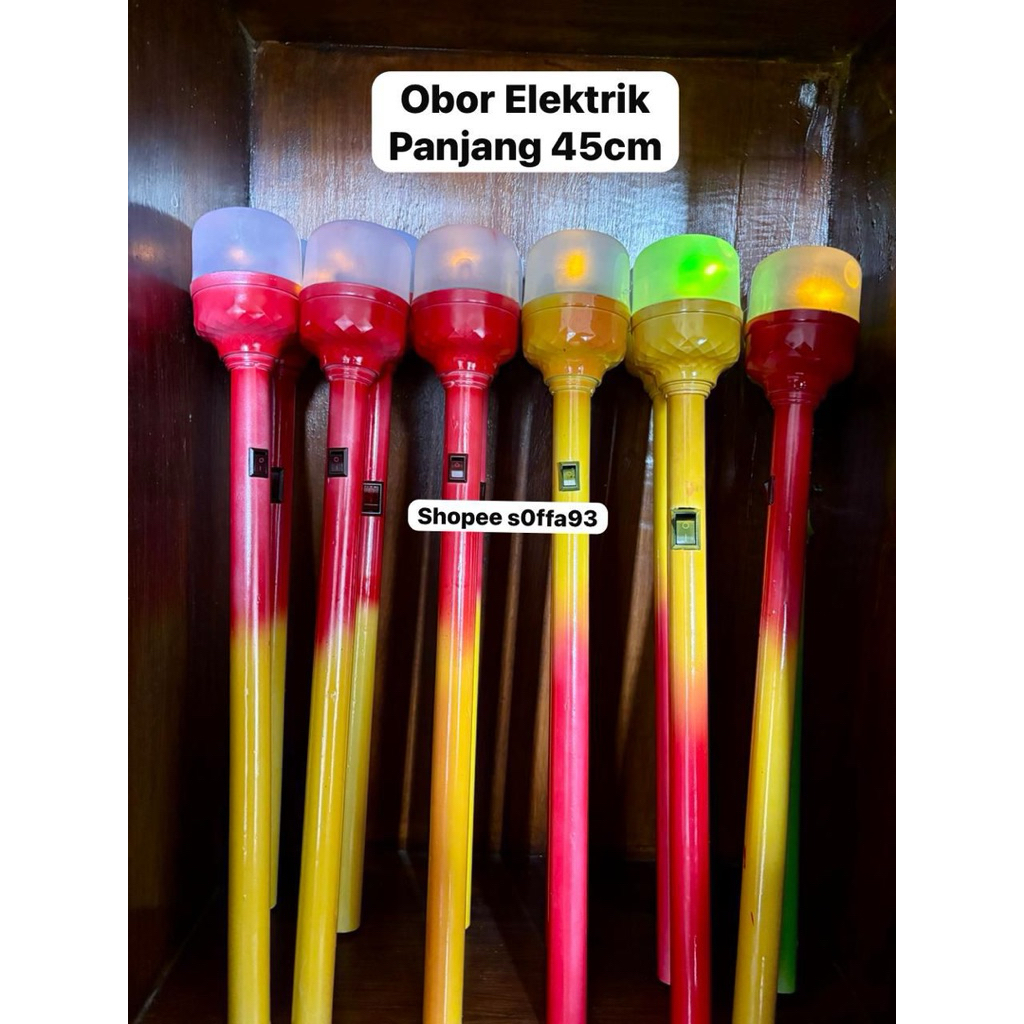 Rumahleha Obor Elektrik Obor Elektrik Led Oncor Obor Elektrik Obor Led Nyala Rgb Mainan Anak/Oncor