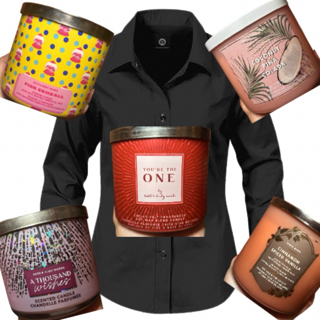 BBW Bath and Body Works 3 WICK CANDLE Large 411gr ( Lilin 3 sumbu) Pink Gumball, Coconut Pina Colada