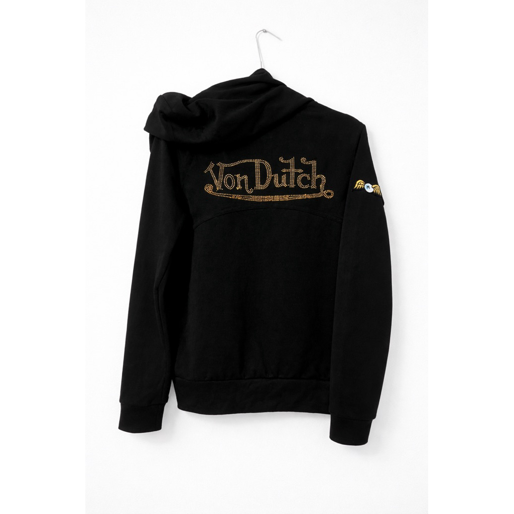 zipper hoodie vondutch size S fit