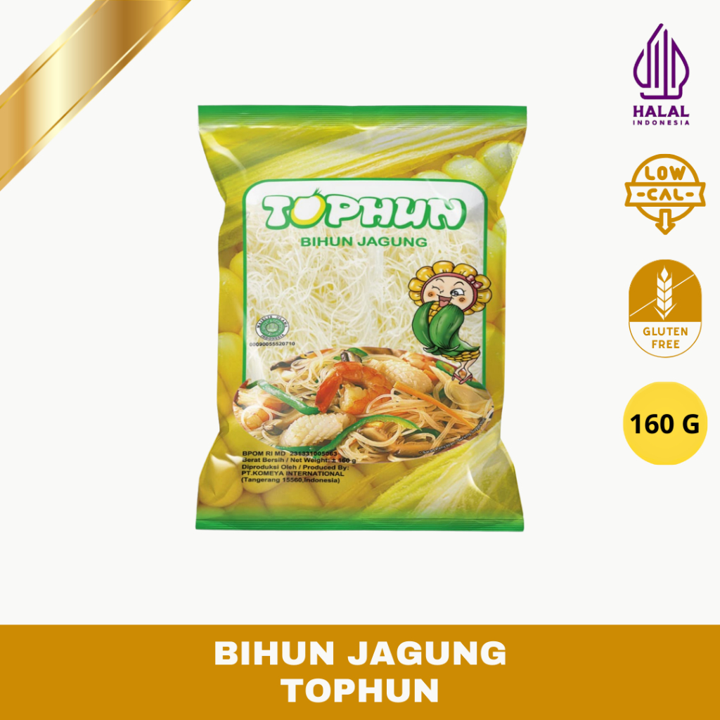 BIHUN JAGUNG I BIHUN TOPHUN KEMASAN ISI 2 KEPING