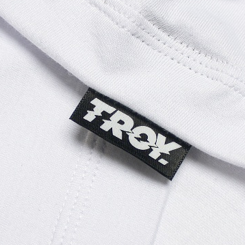 Troy Company Wangky Polo Shirt Full White Chequer - Kaos Polo Putih WKD 2991