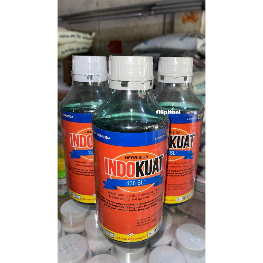 Herbisida Parakuat Indokuat 138 SL 1 Liter