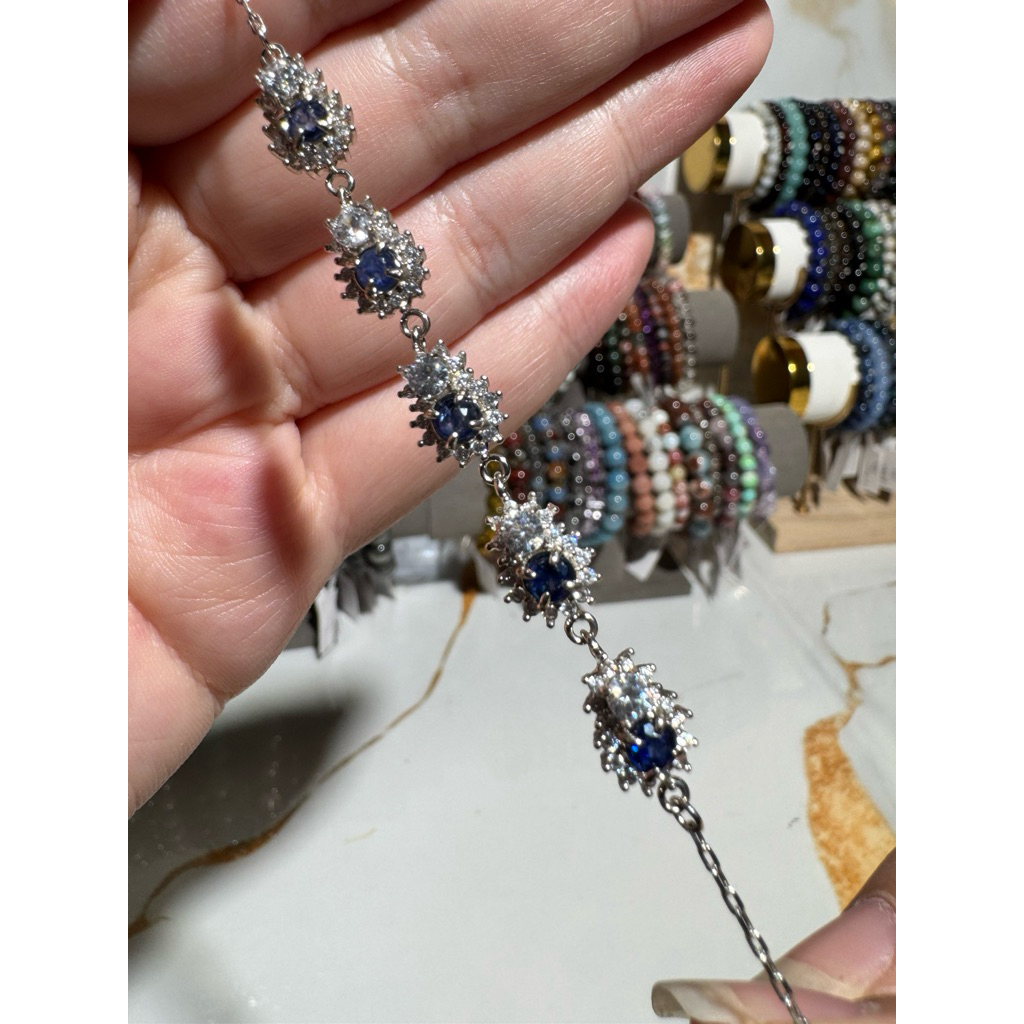 Gelang Cooper Blue Sapphire