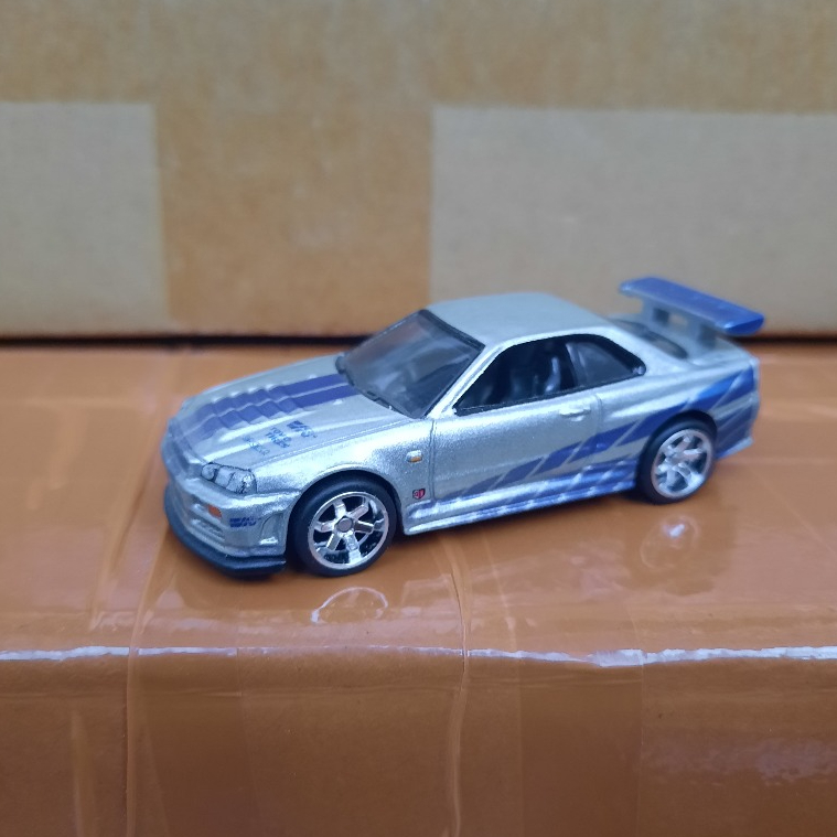 Hot Wheels Nissan Skyline GT-R (BNR34) Fast Furious Premium Fast Imports Loose