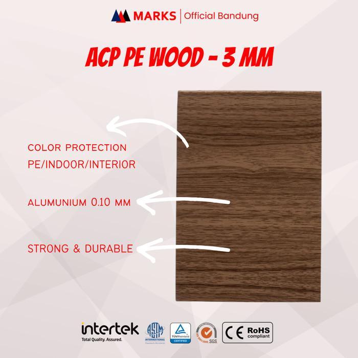 Marks ACP 3 mm PE Interior 0.10 - Wood
