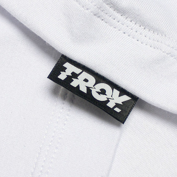 Troy Company Wangky Polo Shirt White Black Tristitia - Kaos Polo Wangki Pria Putih Hitam WKD 2899