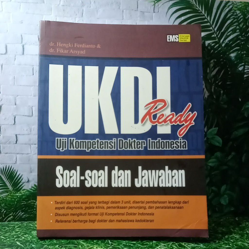 BUKU UKDI READY UJI KOMPETENSI DOKTER INDONESIA SOAL SOAL DAN JAWABAN