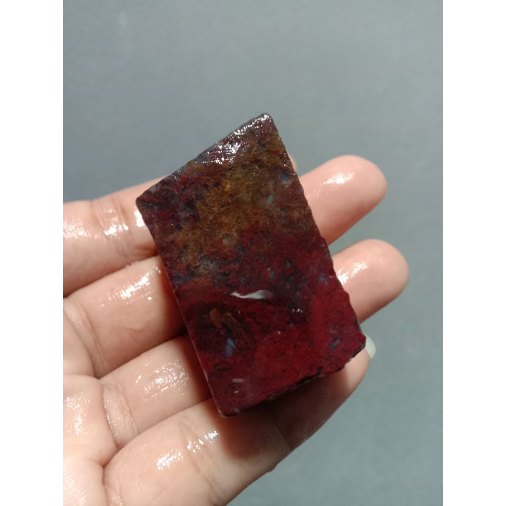 Rough Bahan Lumut Suliki Merah