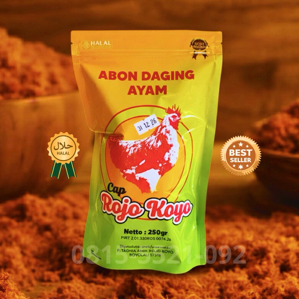 Abon Ayam Cap Rojo Koyo