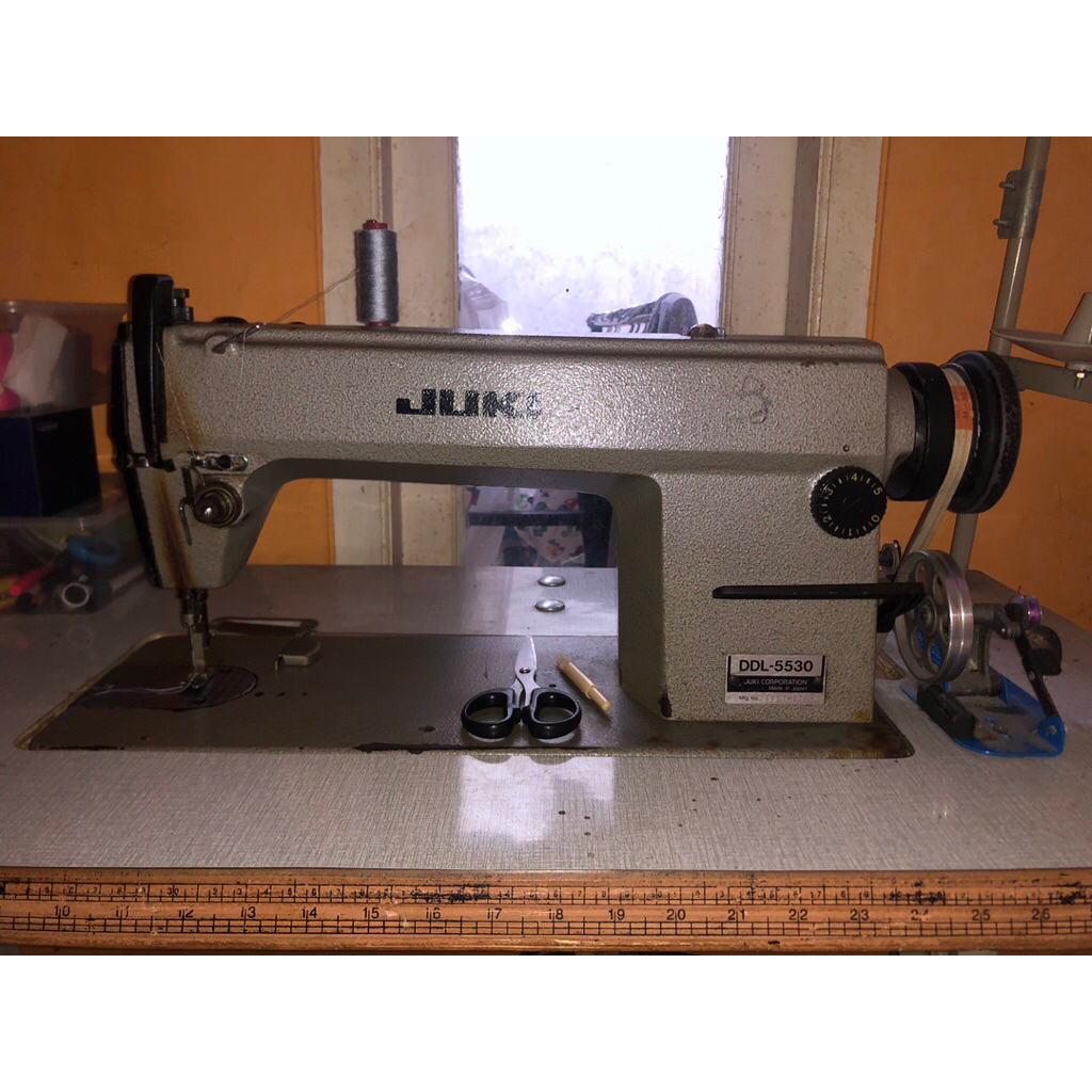 mesin jahit JUKI DDL 5530 high speed dinamo servo 5000rpm, mesin Industri second