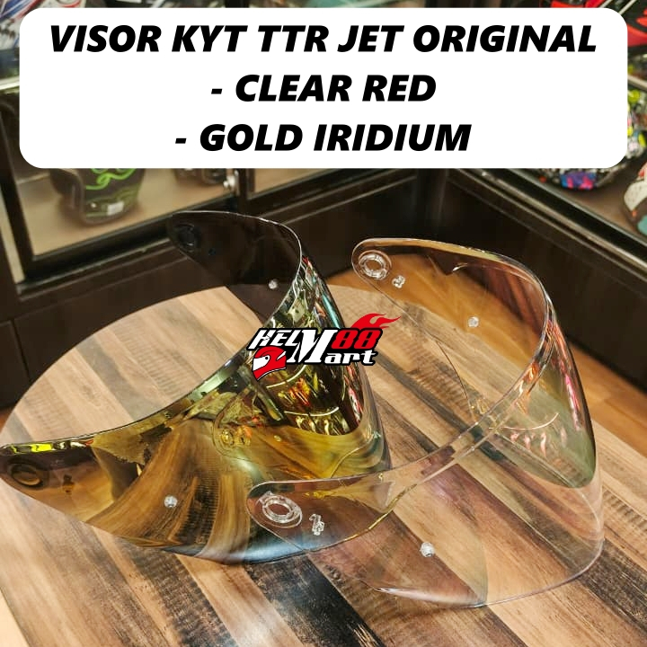 Visor KYT TTR JET ORIGINAL Kaca Helm KYT Halfface