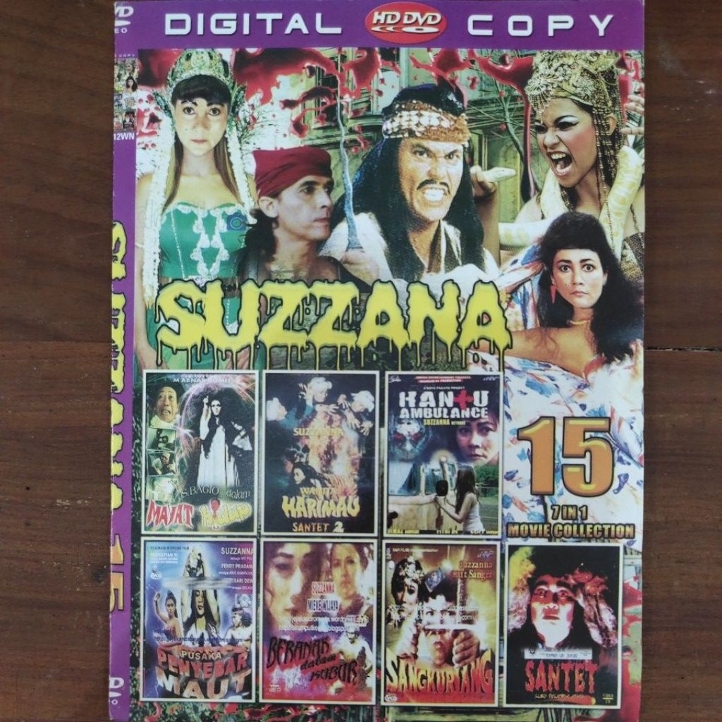 Kaset Film Collection Suzannah Horor Thriller