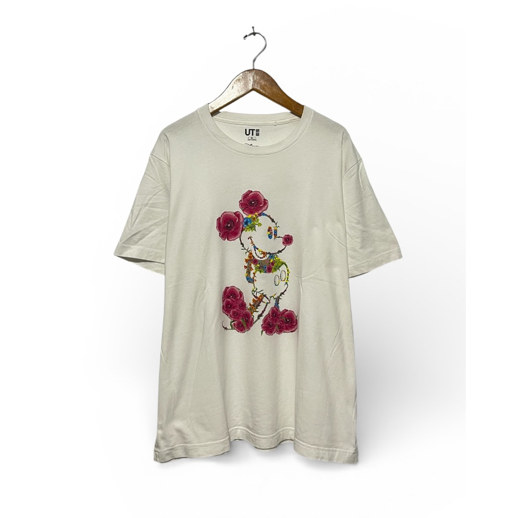 Tshirt Uniqlo Mickey Mouse • Kaos Uniqlo Mickey Mouse Second Original