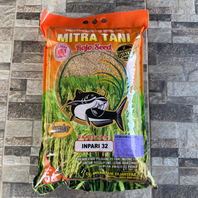 Benih padi Inpari 32 ROJO SUBANG 5kg lebih kokoh