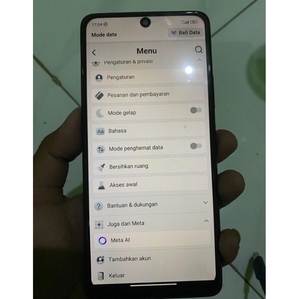 lcd redmi note 10 pro merk meeto copotan