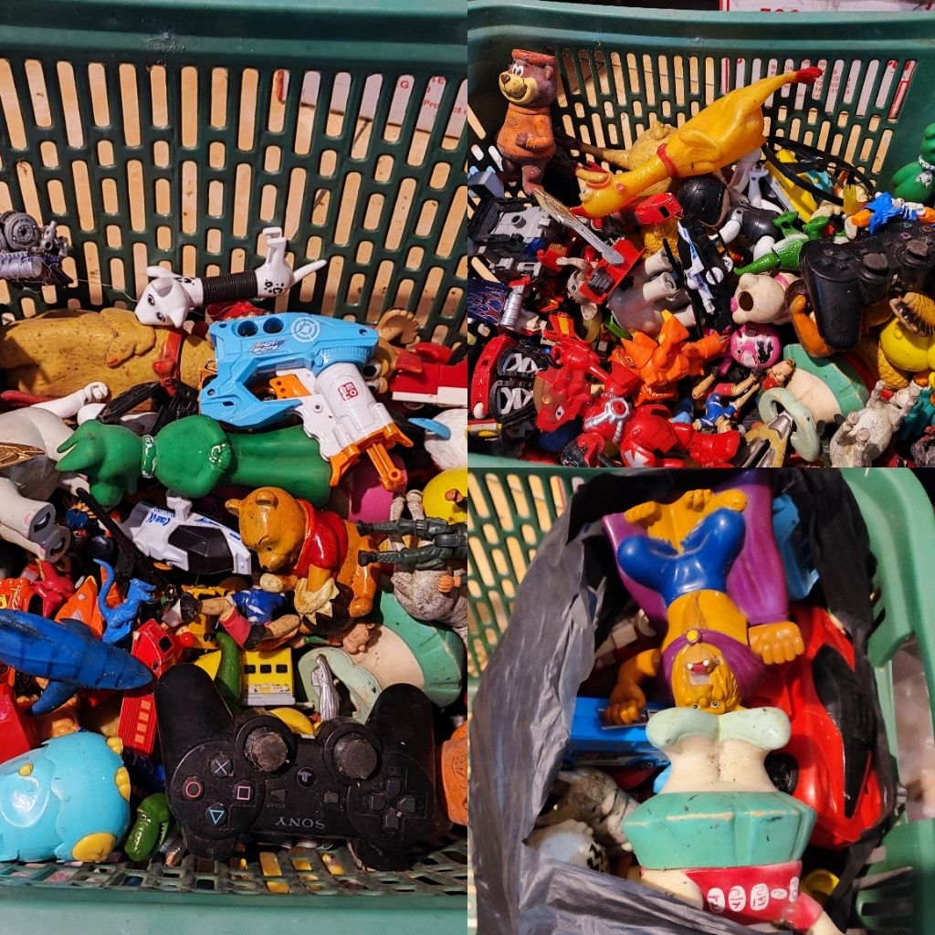 MAINAN FIGURE BEKAS JUNK HARGA UNTUK SEMUA TAKE ALL EDISI BONGKARAN