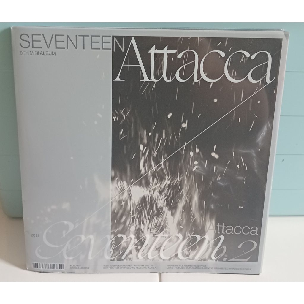 seventeen - attaca (mini album) unsealed