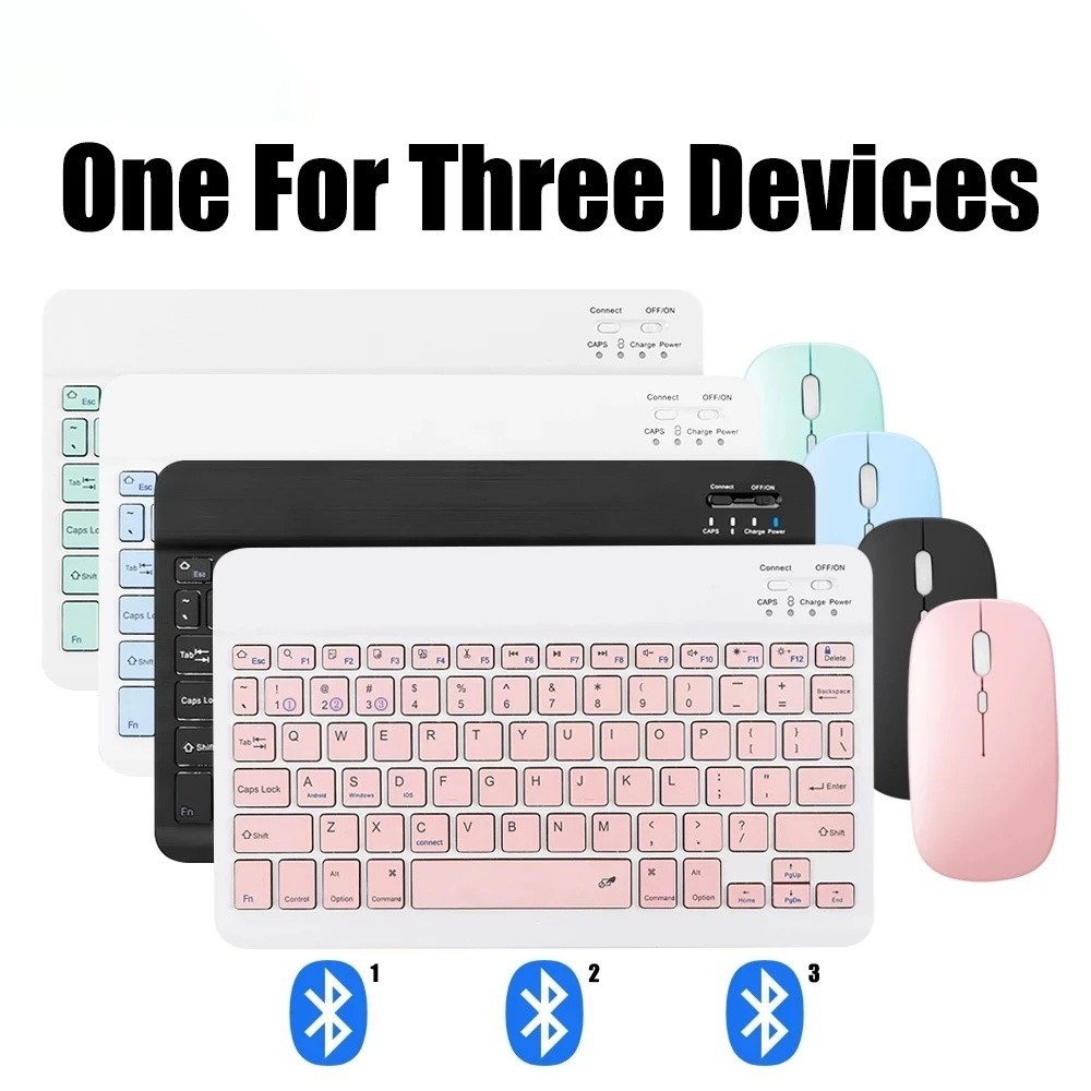 Universal Wireless Keyboard Bluetooth Mini Keyboard 10inc For Android / IOS / Winodws