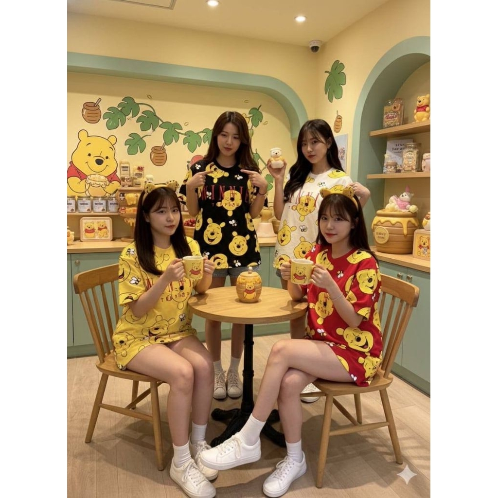 MIKIEE_MINIEE Kaos Branded oversize unisex BKK /  Tshirt Oversize cowok cewek