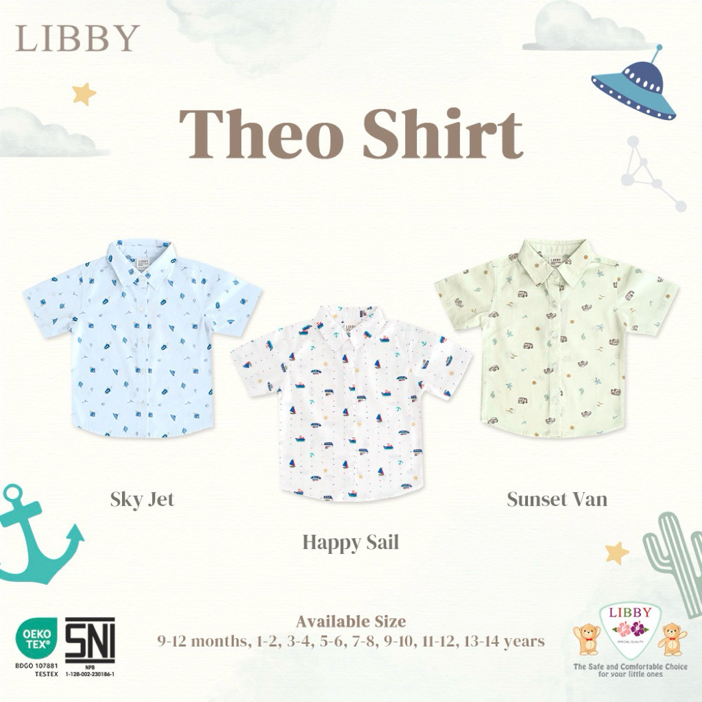 LIBBY THEO SHIRT KEMEJA ANAK