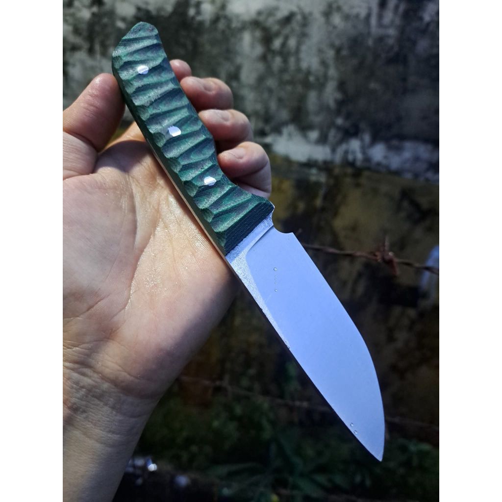 Pisau Camping / Bushcraft Carbon Steel Sup9