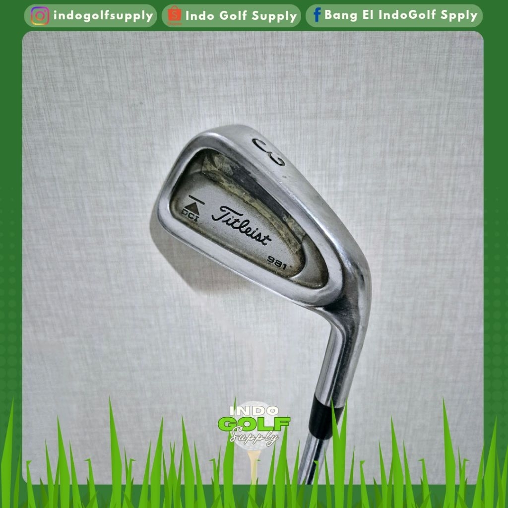 Iron 3 Titleist DCI 981 21 Derajat Flight Penetrating Kontrol Presisi – Stick Golf Ori