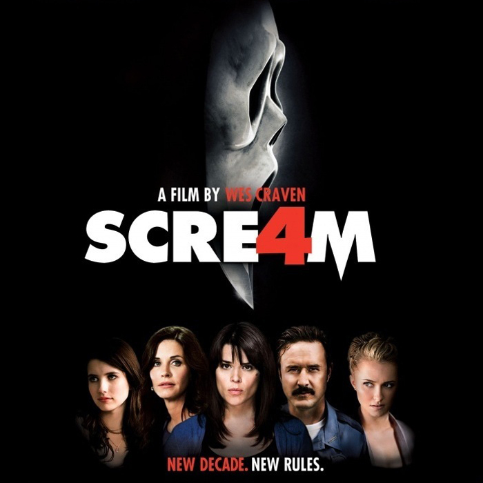 kaset DVD film barat Scream 4 (2011)