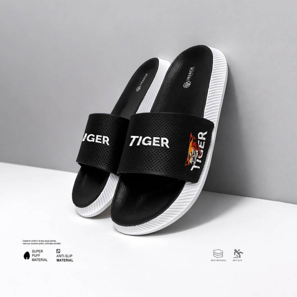 Sandal / Sendal Slip On / Slipper / Slide / Kokop / Pria / Laki laki / Cowok / Anak anak / Anti Lici