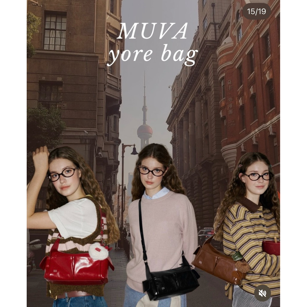 [FAST PO] MUVA YORE BAG | muva original 100% leather bag tas kulit