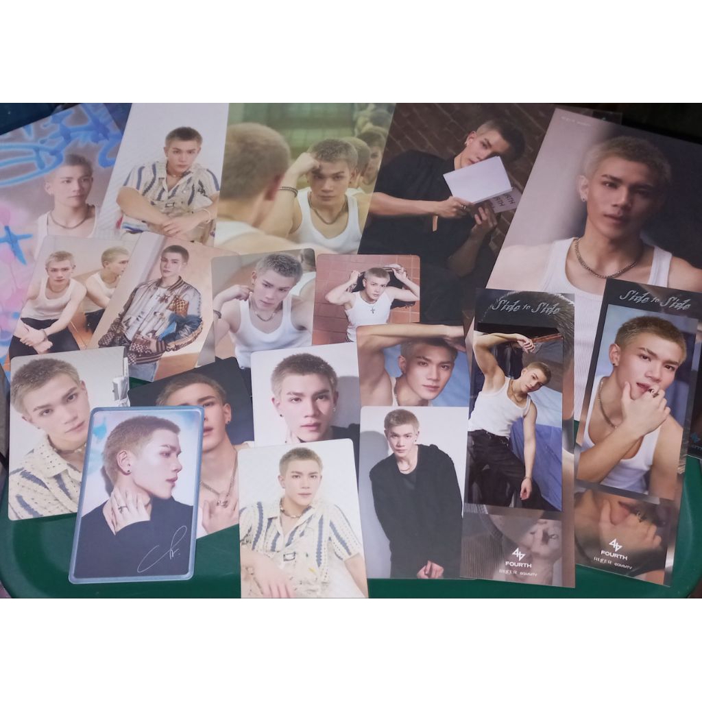 SIDE TO SIDE PHOTOSET FOURTH NATTAWAT PHOTOCARD GMMTV PC FOURTH