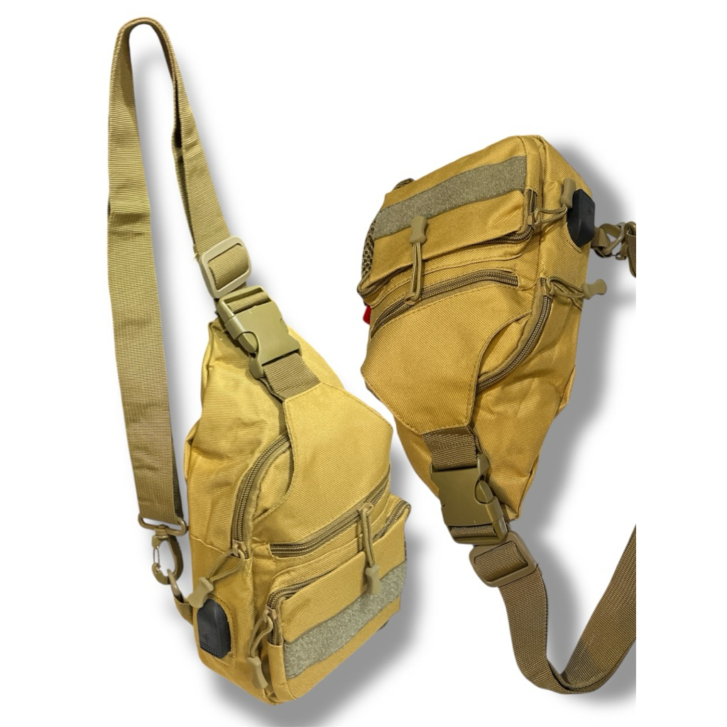 TAS SELEMPANG PRIA IMPORT KANVAS NILON WATERPROOF /TAS IMPORT PRIA SELEMPANG NILON WATERPROOF