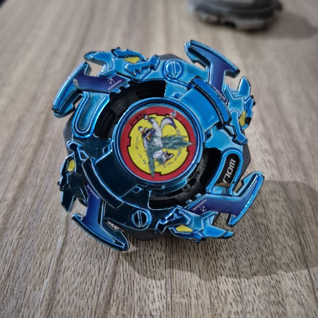 Beyblade Bakuten Shoot Wolborg Blue Plated