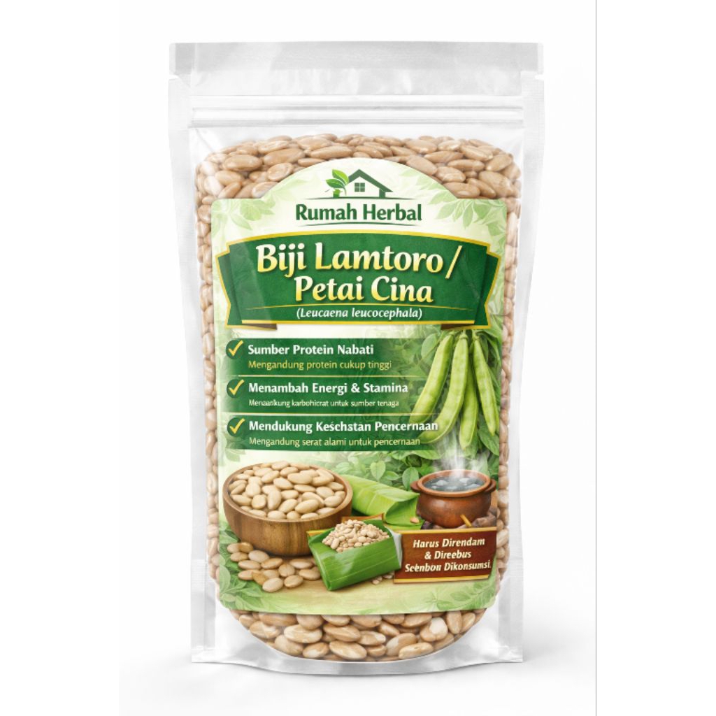 biji lamtoro/petai cina kering