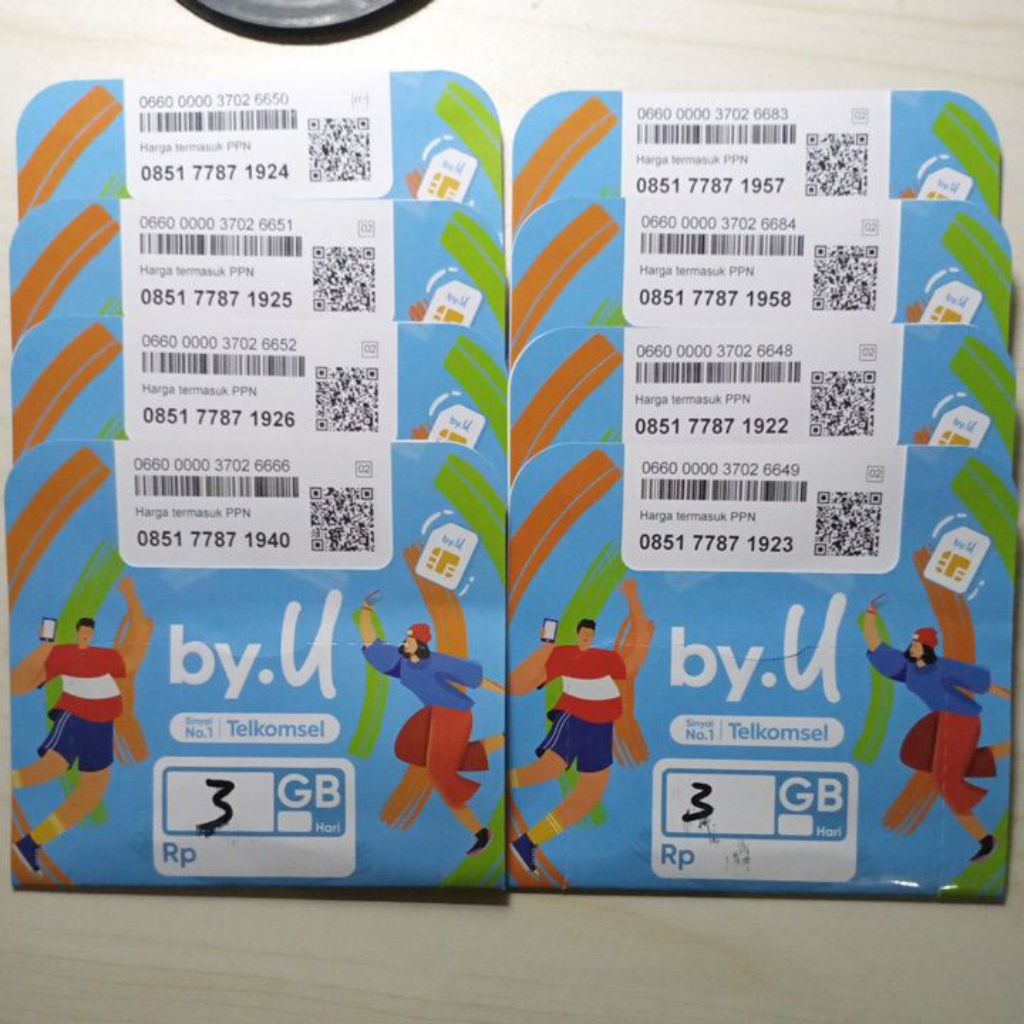 kartu byu kuota 3gb