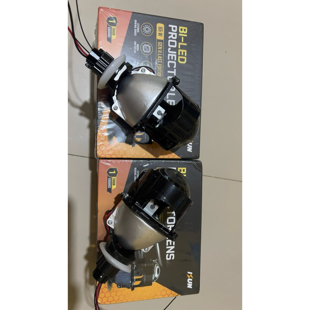 LAMPU BI LED LASER H-4 SUPER TERANG