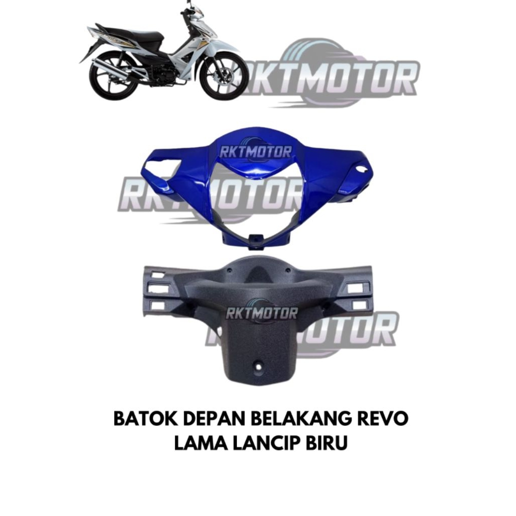 BATOK DEPAN BELAKANG REVO LAMA LANCIP BIRU // BATOK AB REVO LAMA BIRU