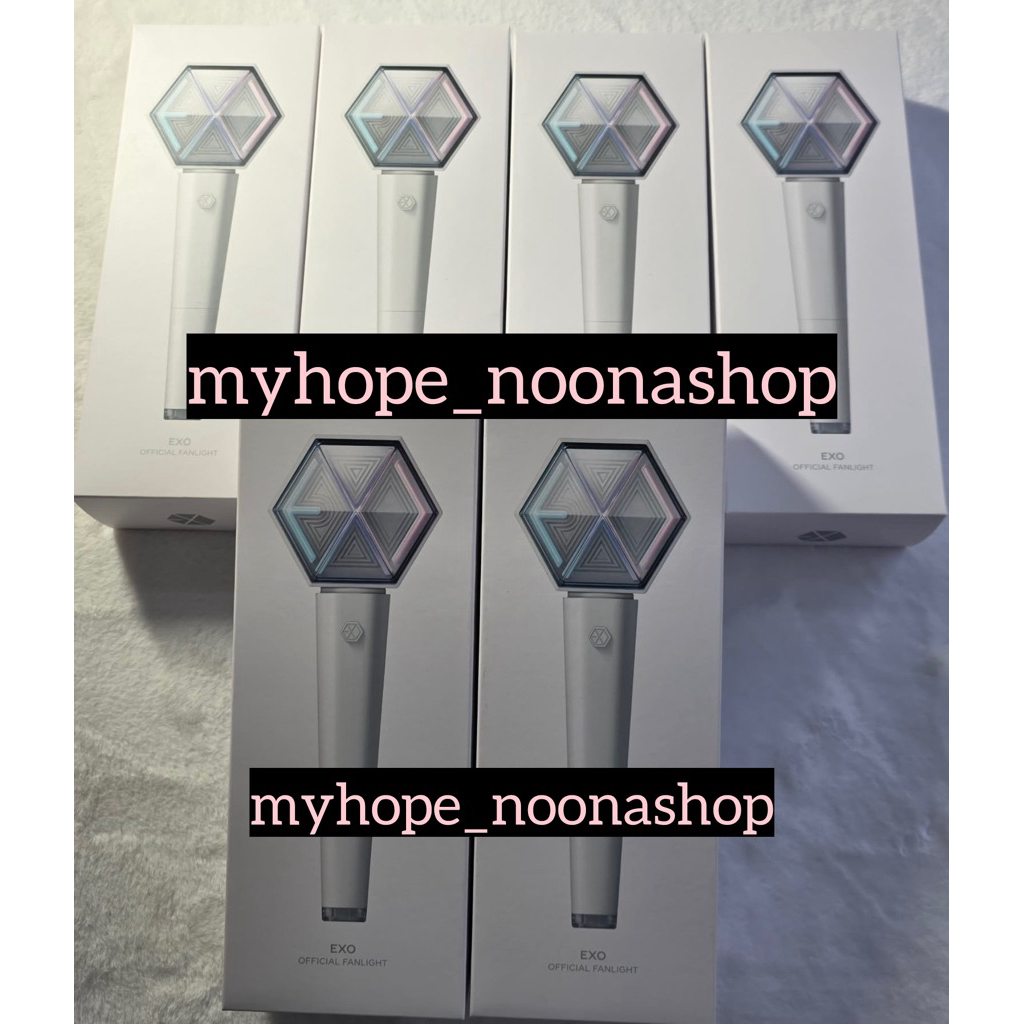 Ready stock Exo Lightstick ver 3 with pc random sealed official