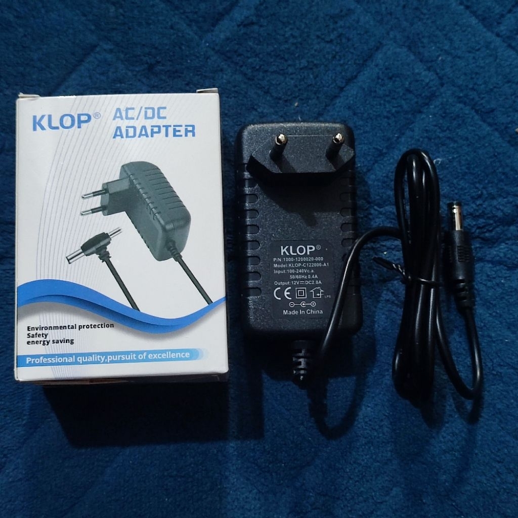 Adaptor 12V 2A Jack 1 KLOP