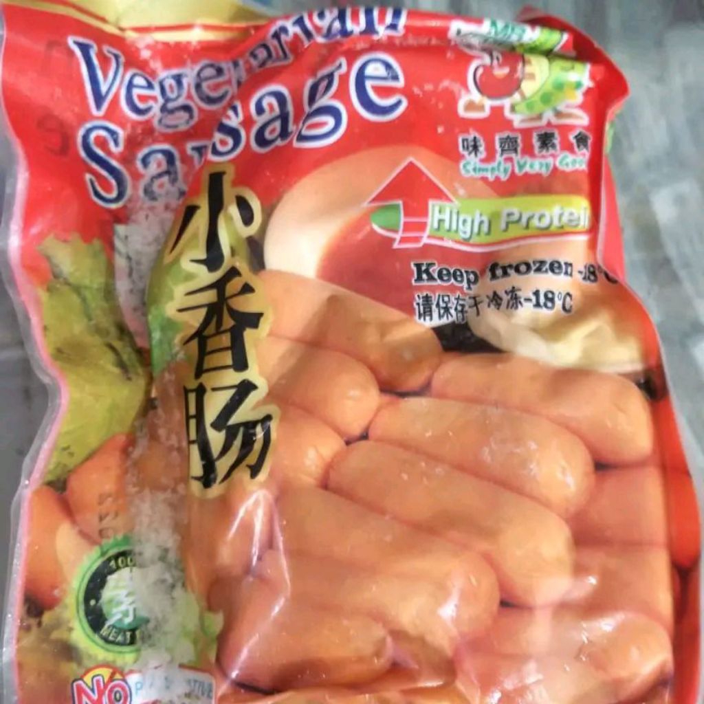 Sosis Vegetarian - Vegetarian Sausage - Sosis Analog - Frozen food
