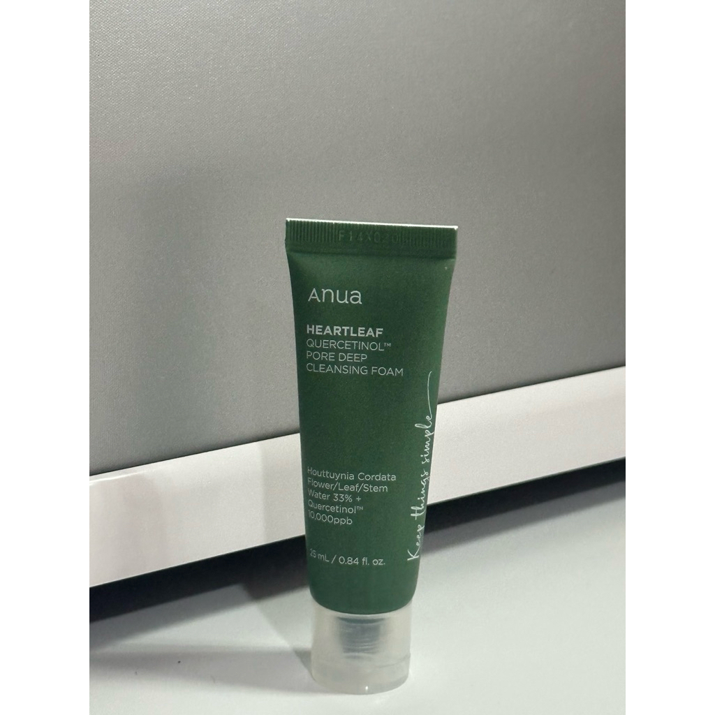 ANUA HEARTLEAF QUERCETINOL PORE DEEP CLEANSING FOAM