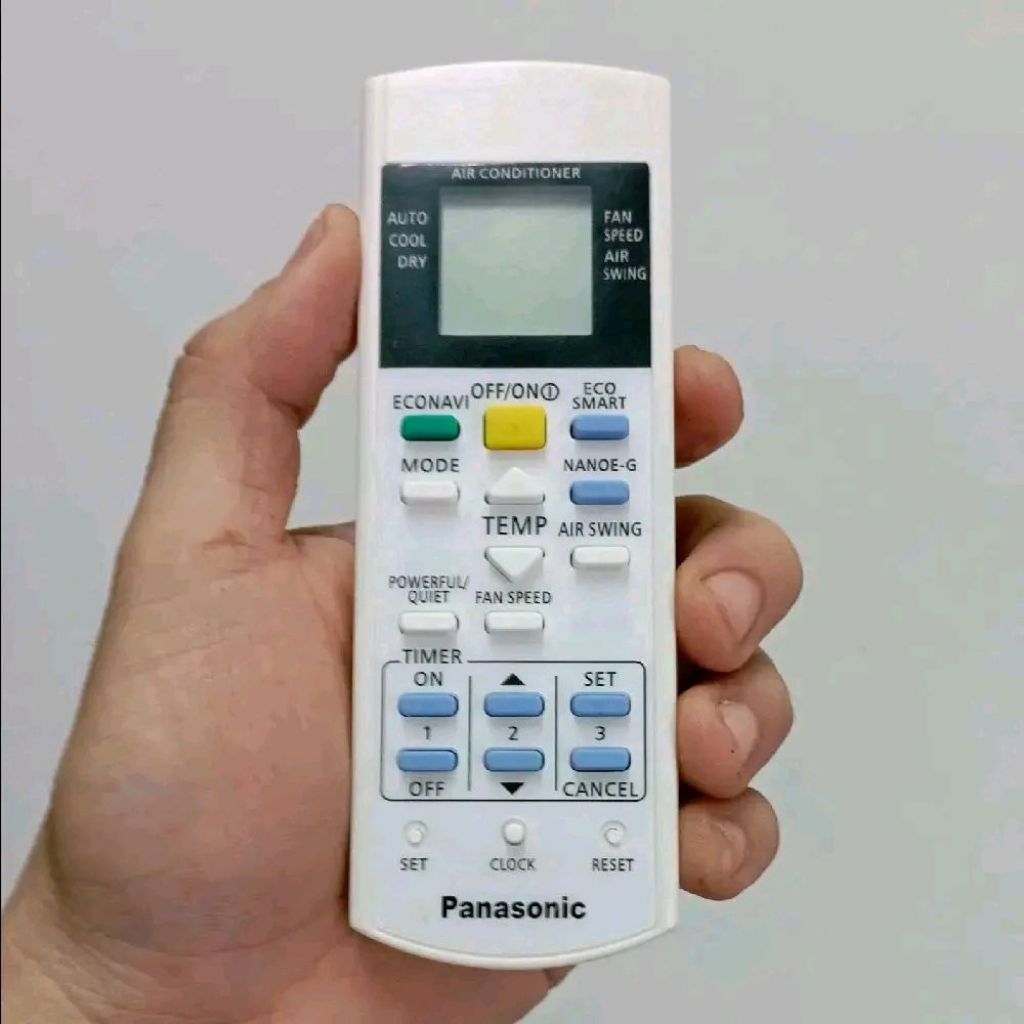 Remot Remote AC Pengganti Tanpa Setting Panasonic Deluxe 4161 4161-1